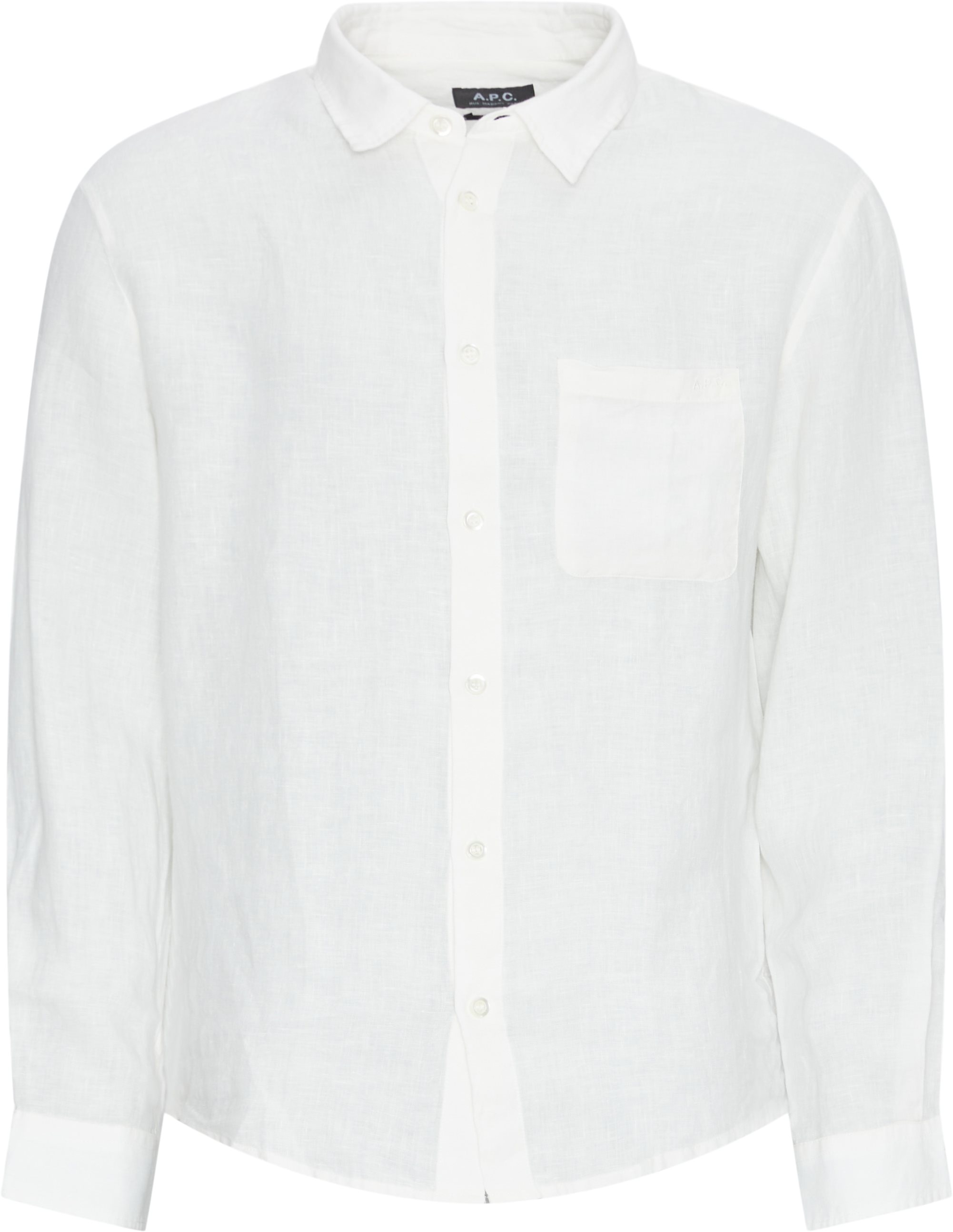A.P.C. Shirts LIAEK-H12545 White